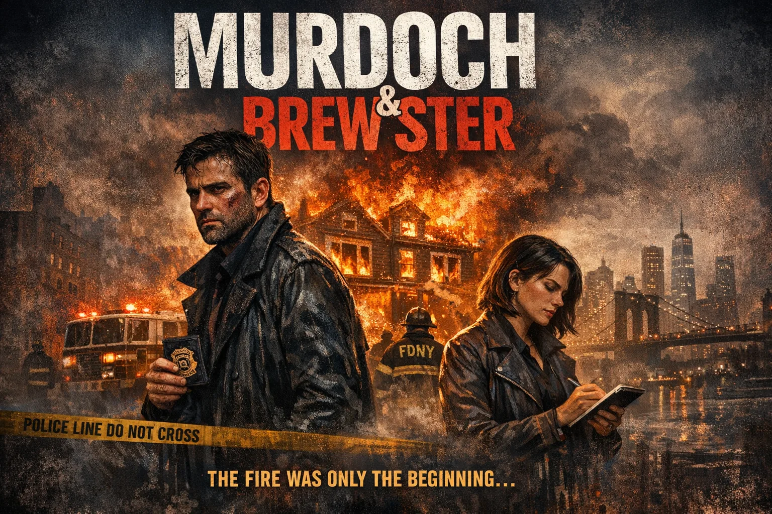 Cover of Murdoch and Brewster by Clive P. Newton